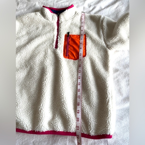 Polo by Ralph Lauren Kids 12-14L Sherpa Pullover Colorblock Cozy Streetwear - Picture 7 of 11